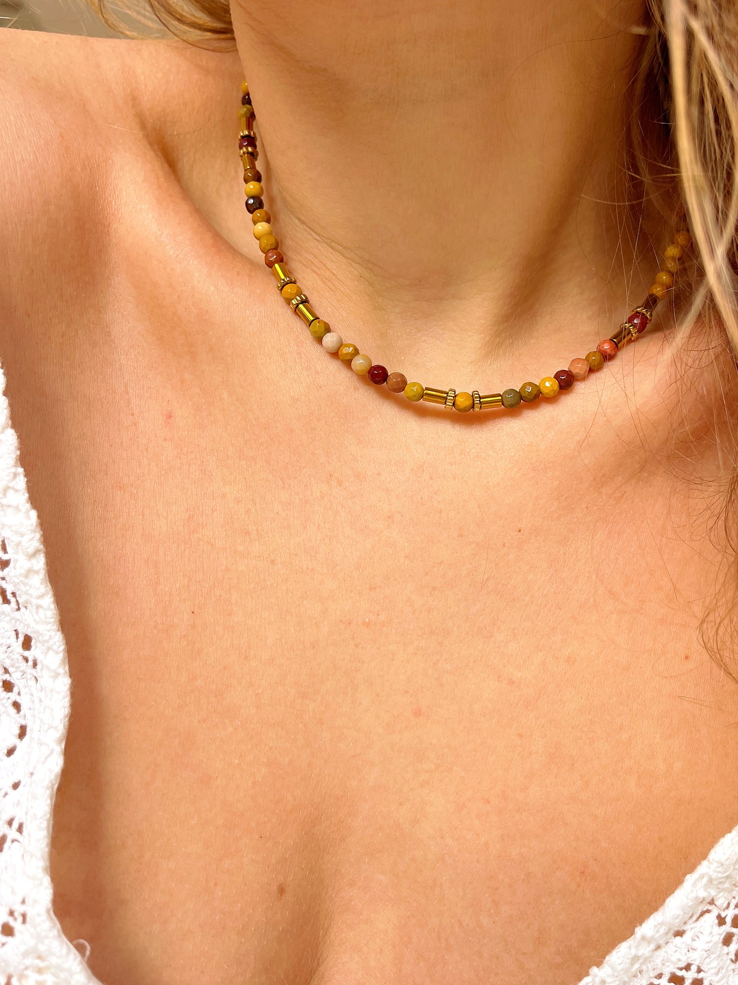 Collier URBA - Mokaïte