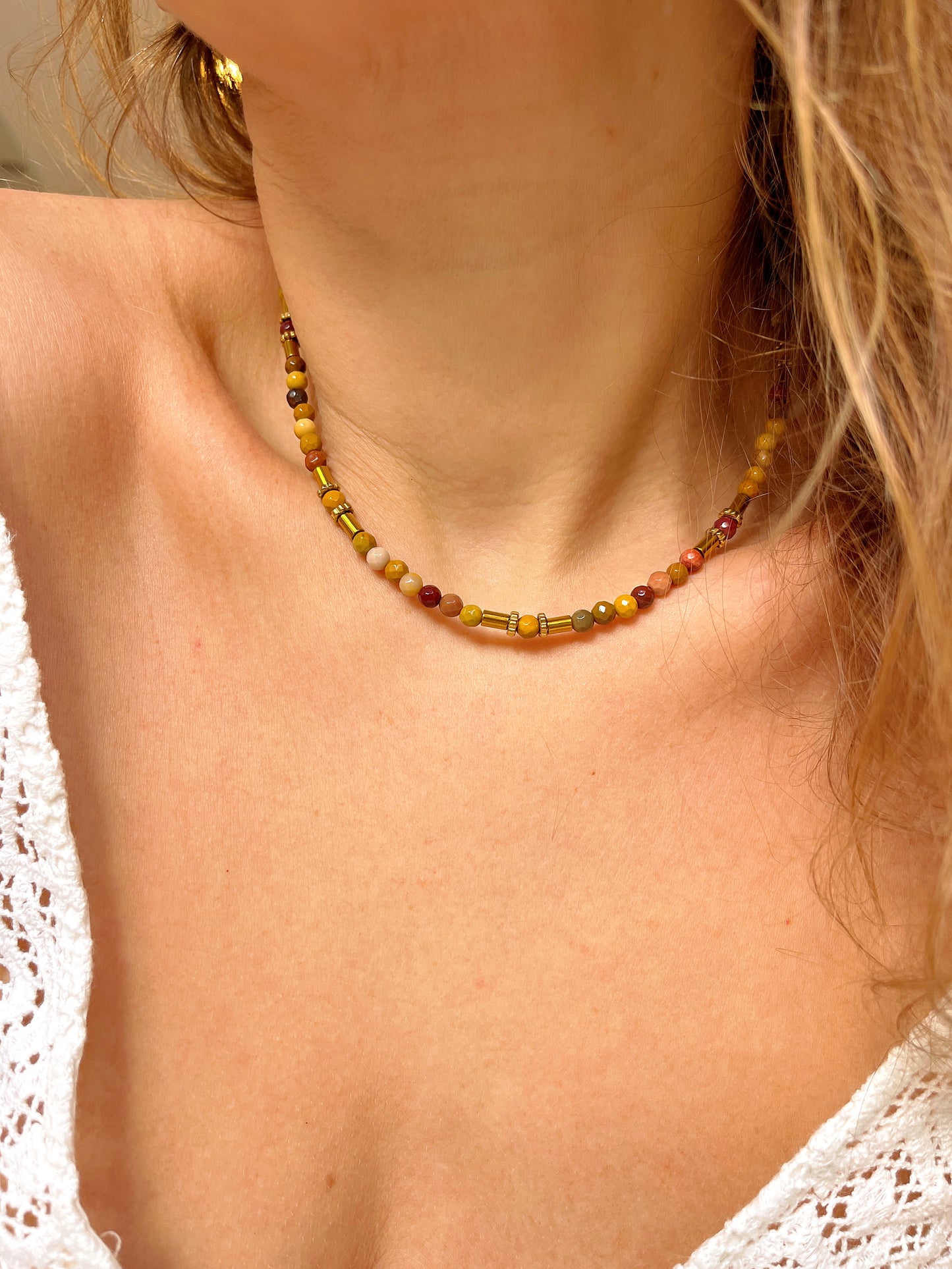 Collier URBA - Mokaïte
