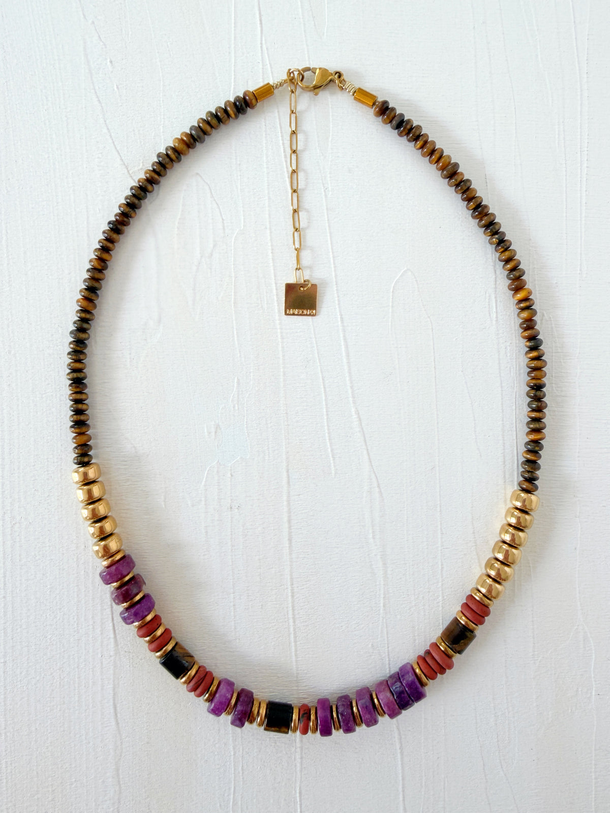 Collier VIGO - Oeil de tigre