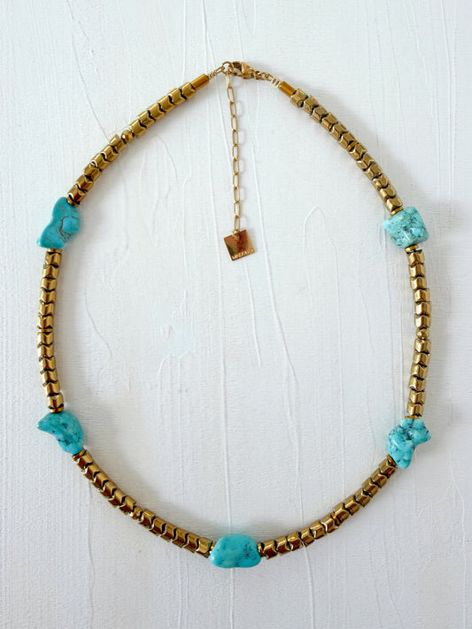 Collier URIEL - Turquoise