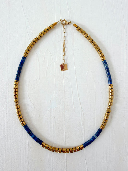 Collier URIEL - Lapis lazuli