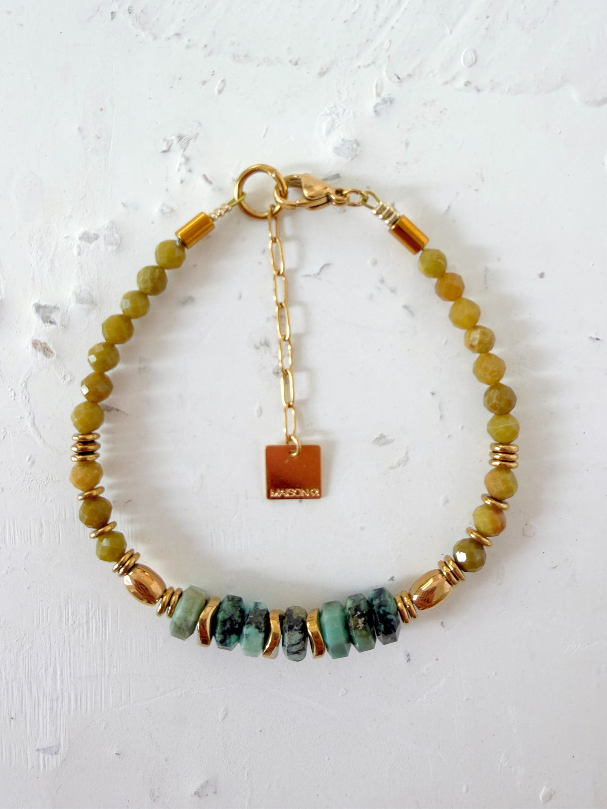 Bracelet VALÉRIA - Turquoise africaine