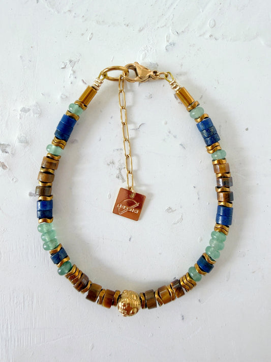 Bracelet VIOLAINE - Oeil de tigre
