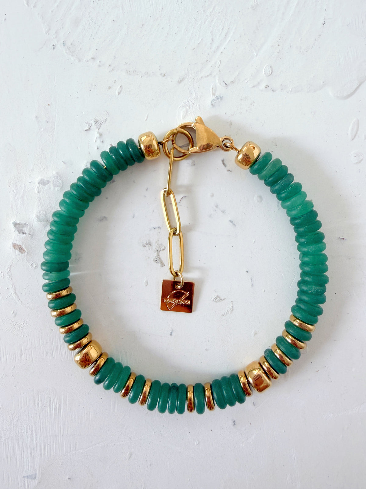 Bracelet VANDA - Aventurine verte