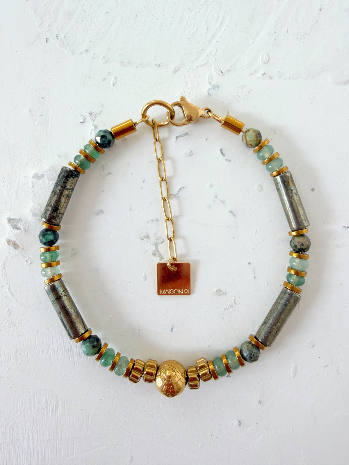 Bracelet VOLIA - Pyrite
