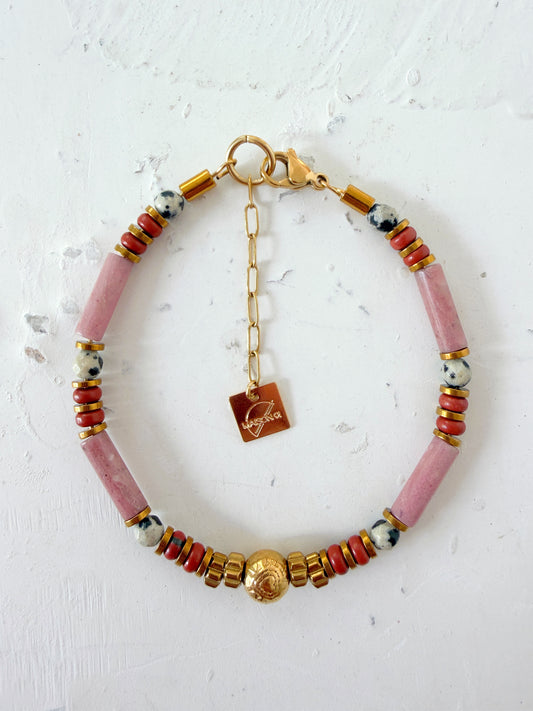 Bracelet VOLIA - Rhodonite