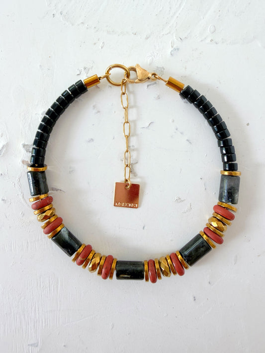 Bracelet VÉRANE - Larvakite