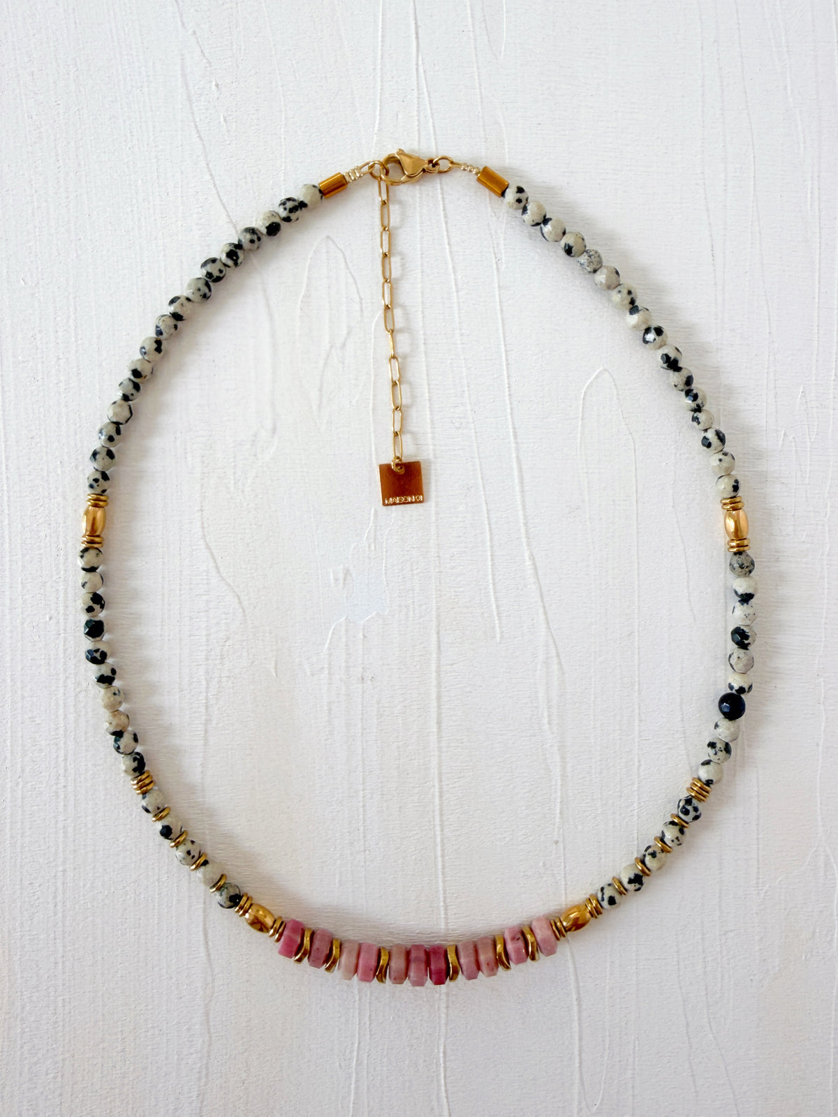 Collier VITO - Rhodonite