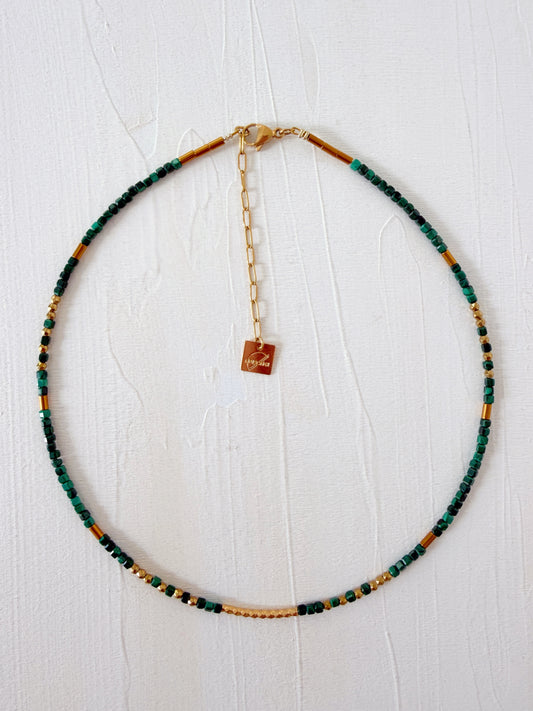 Collier VALTÉRI - Malachite