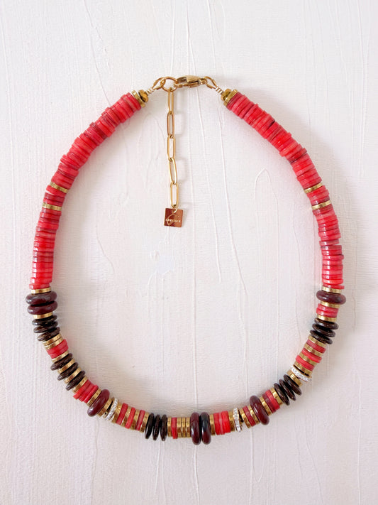 Collier VASCO - Red
