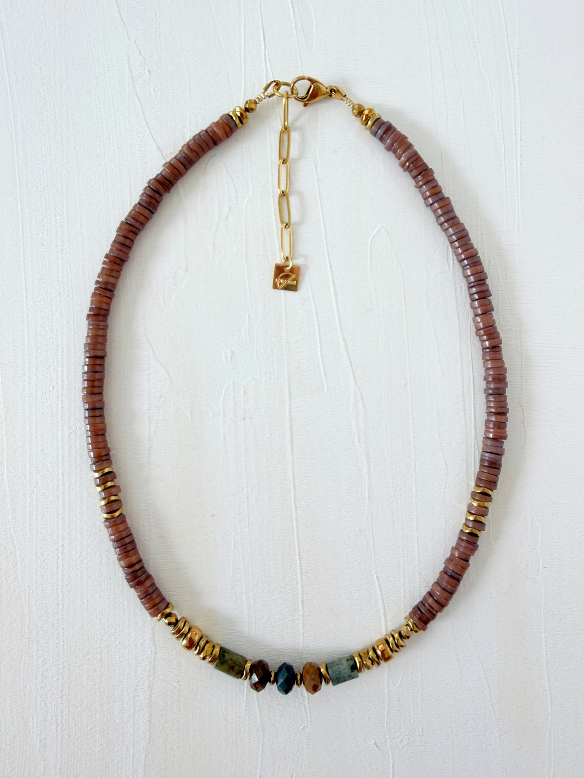 Collier VIANNEY - Moka