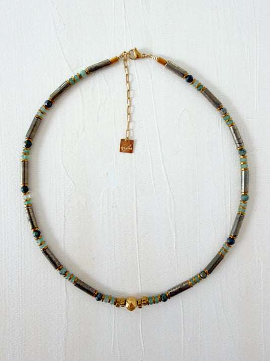 Collier VALDÈS - Pyrite