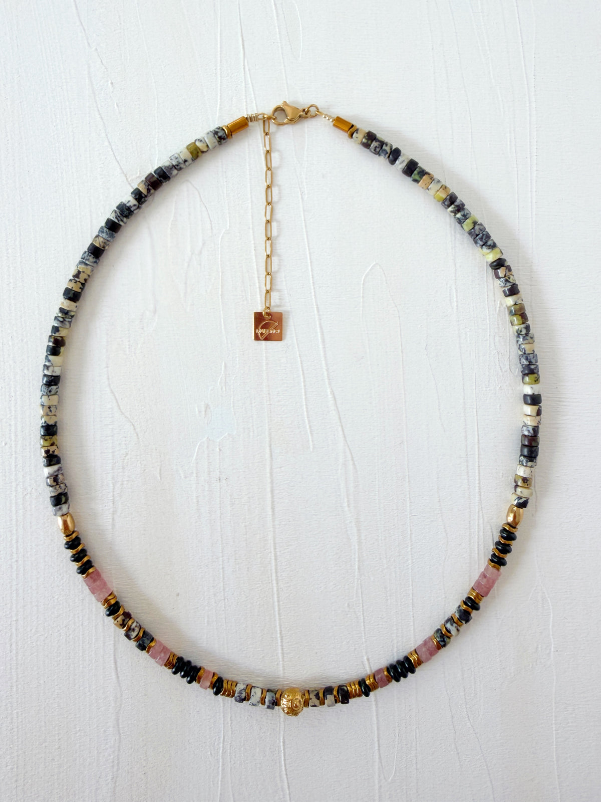 Collier VALEN - Turquoise africaine jaune