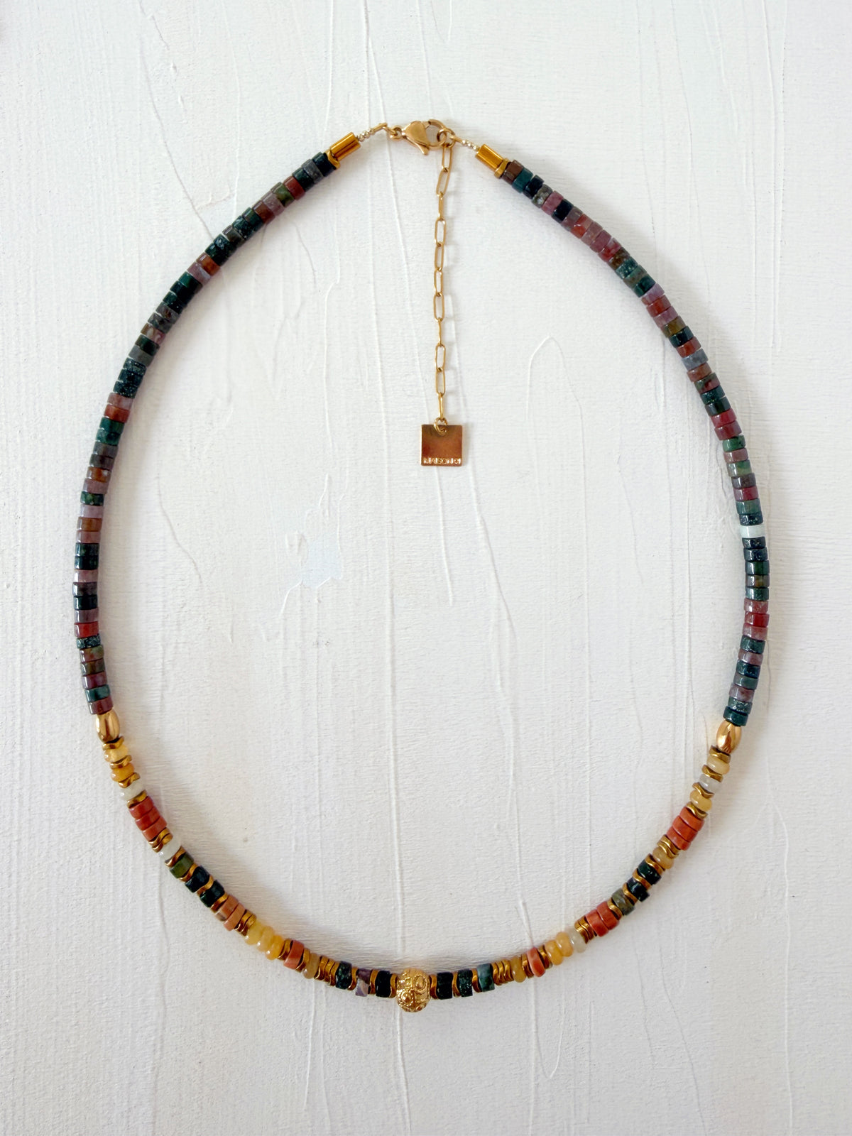Collier VALEN - Agate indienne