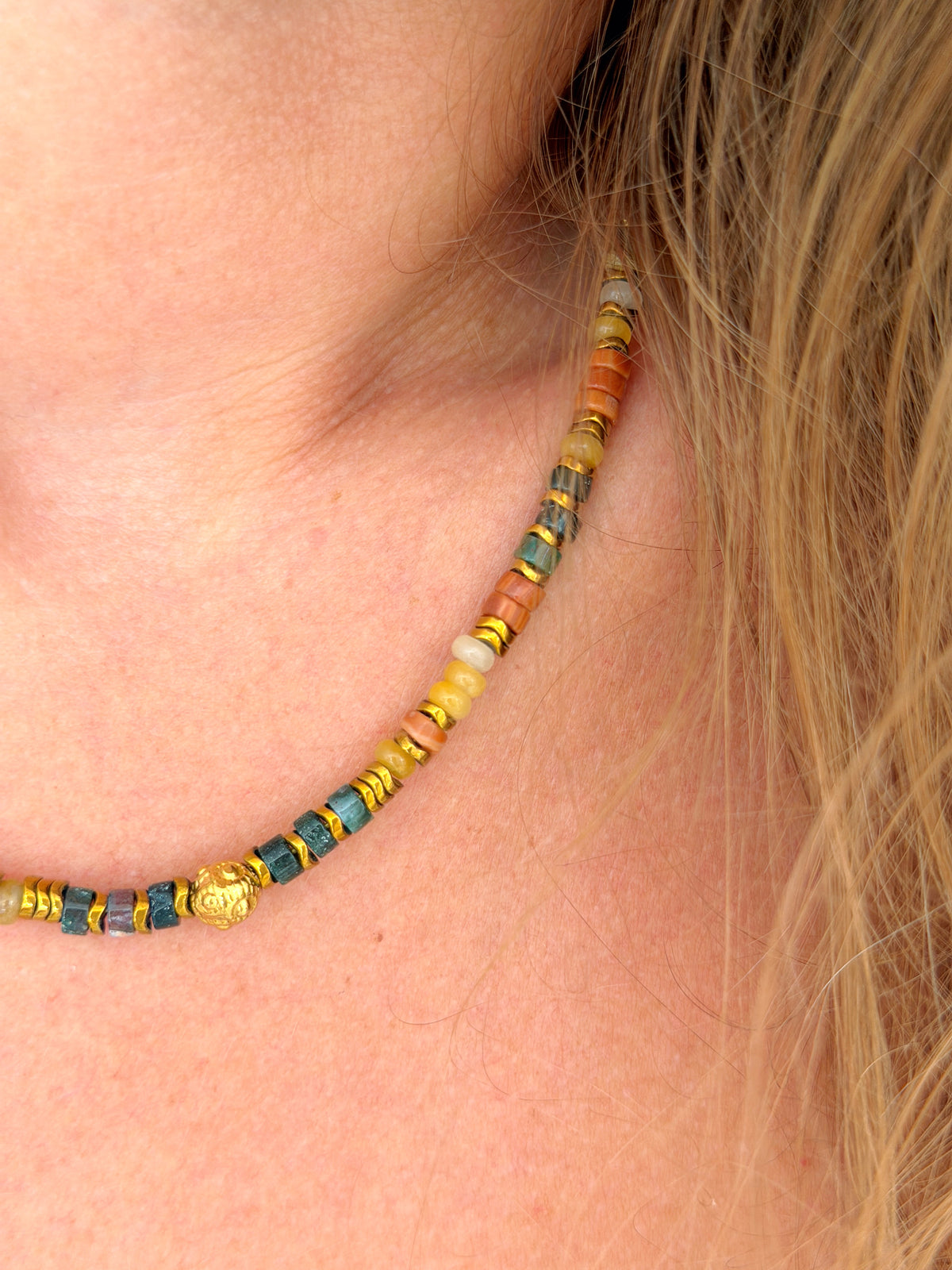 Collier VALEN - Agate indienne