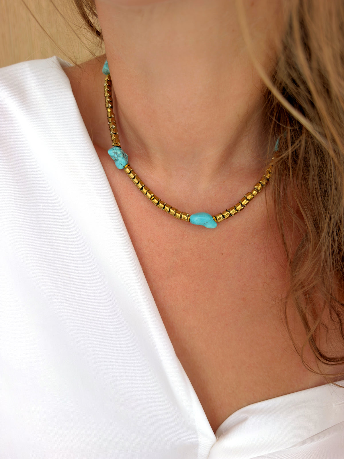 Collier URIEL - Turquoise