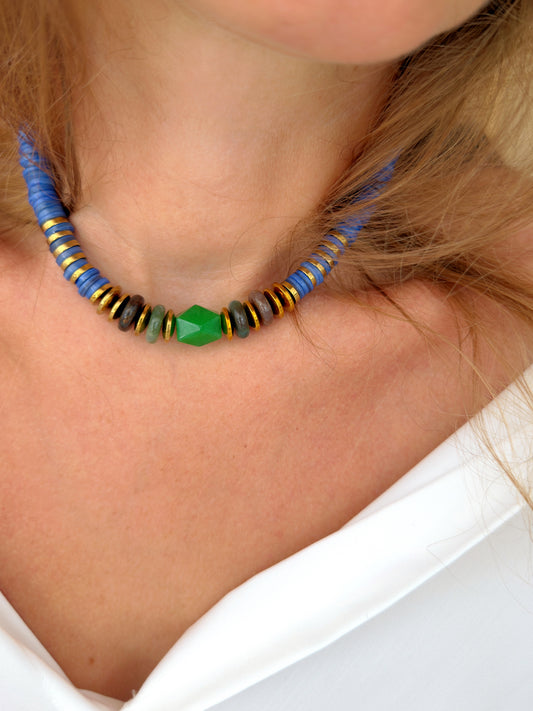 Collier THELMA - Blue