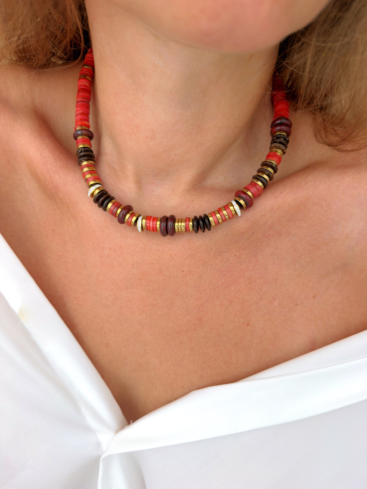 Collier VASCO - Red