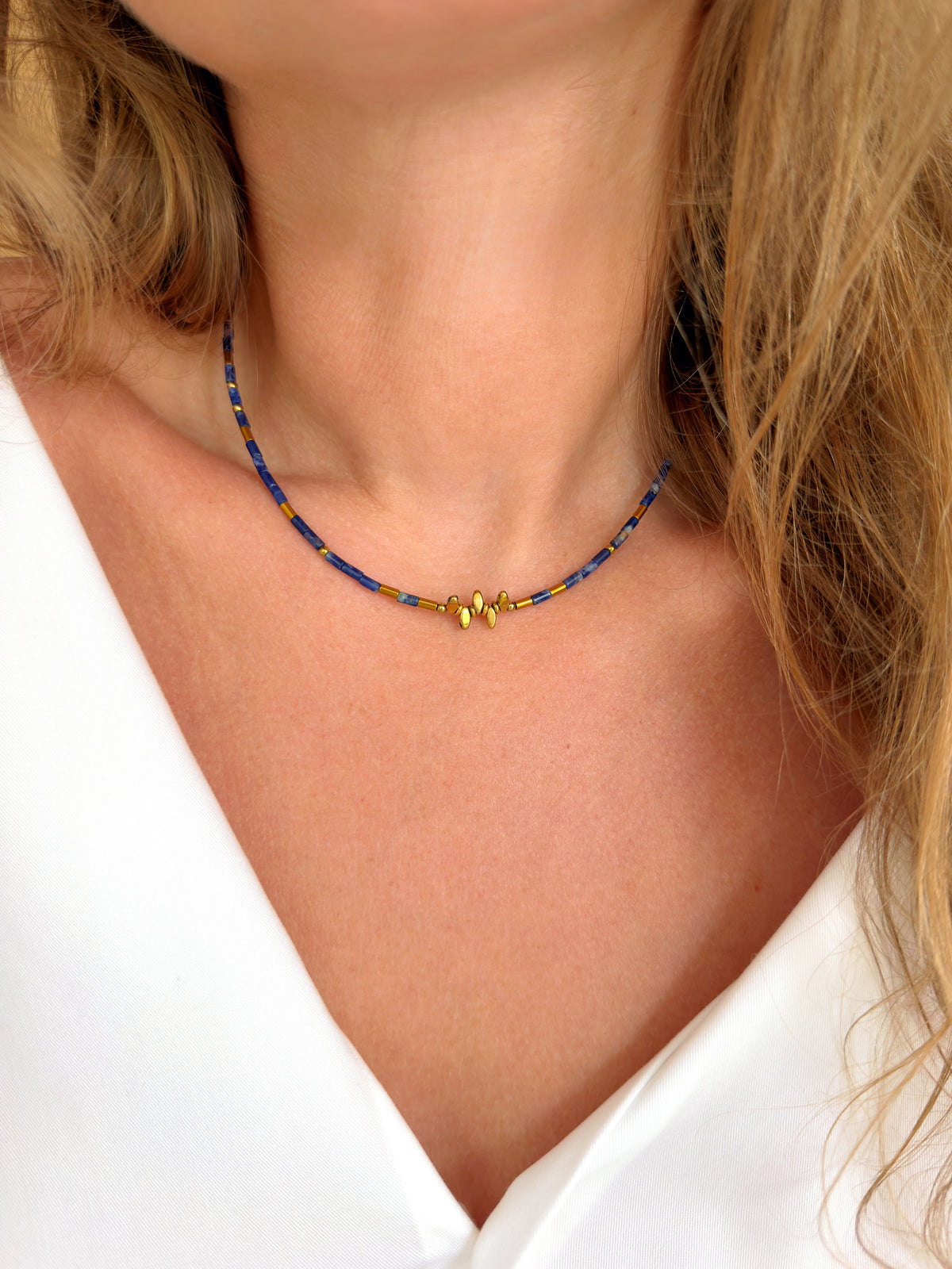 Collier VICTORIO - Sodalite
