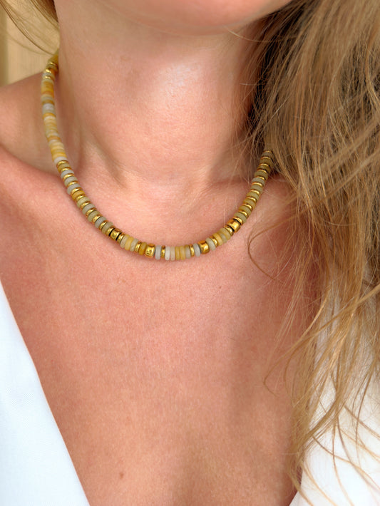 Collier VINNIO - Jade topaze