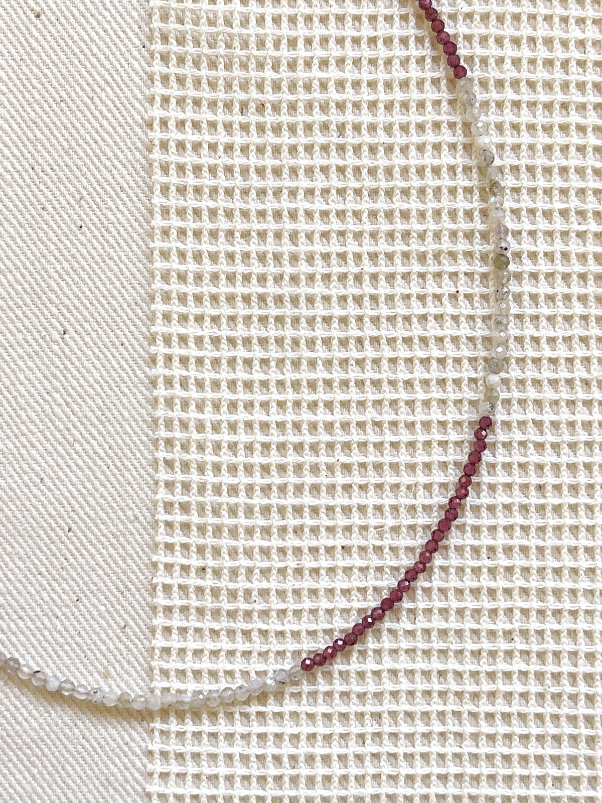Collier RIO - grenat