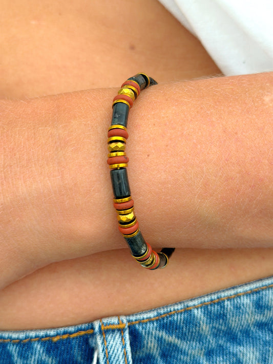 Bracelet VÉRANE - Larvakite
