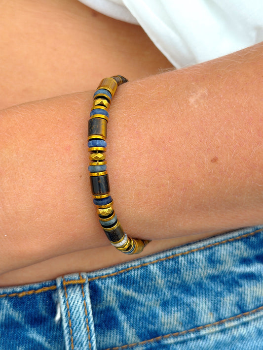 Bracelet VÉRANE - Oeil de tigre