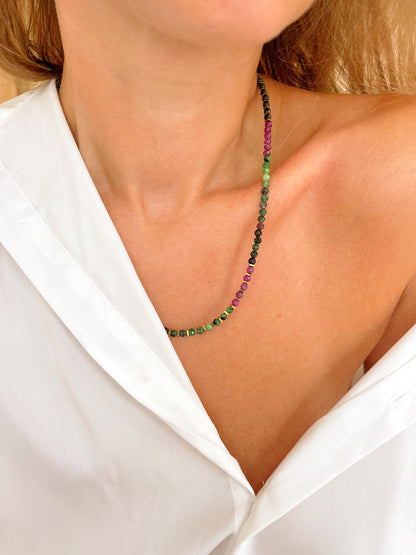 Collier THELMANE - Orchidée
