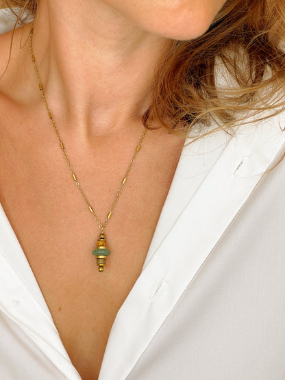 Collier LORETTE - Aventurine