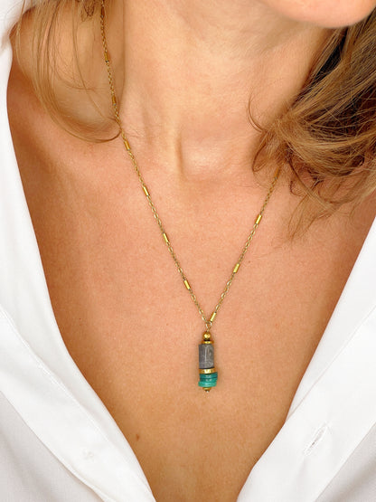 Collier LORETTE - Labradorite