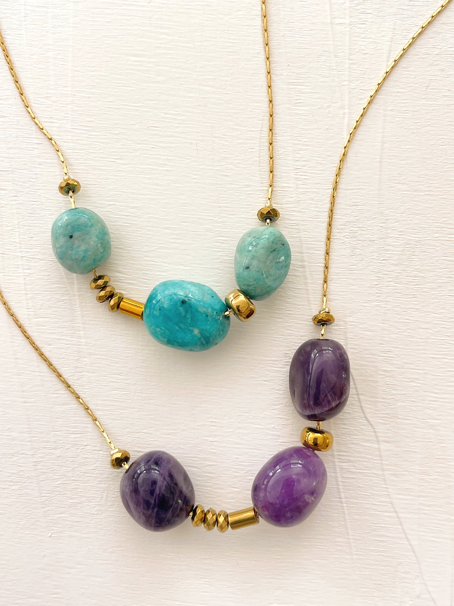 Collier TYAGONA - Amazonite