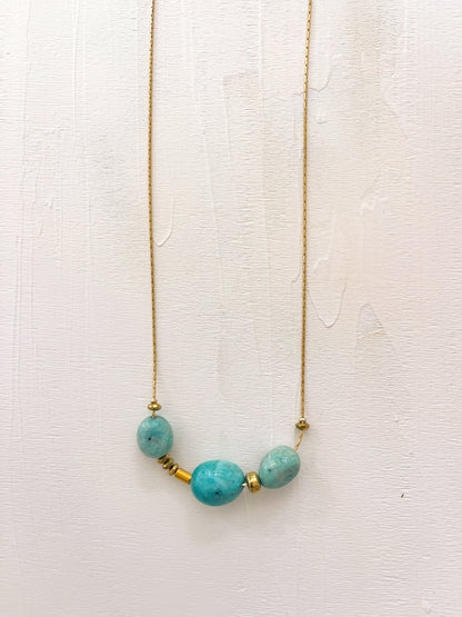 Collier TYAGONA - Amazonite