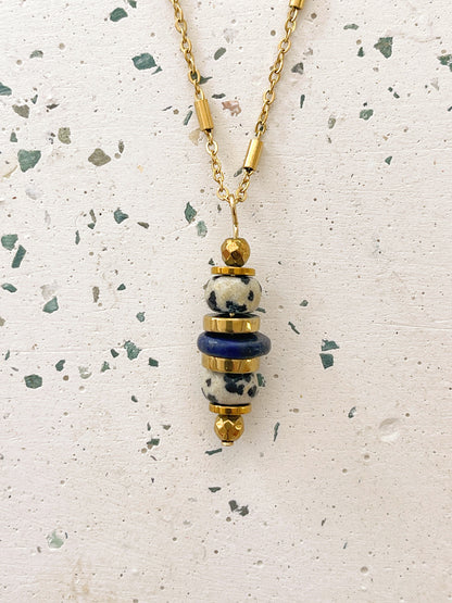 Collier LORETTE - Lapis Lazuli