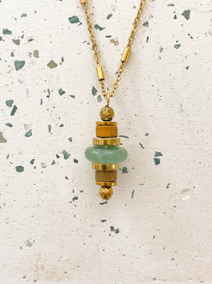 Collier LORETTE - Aventurine