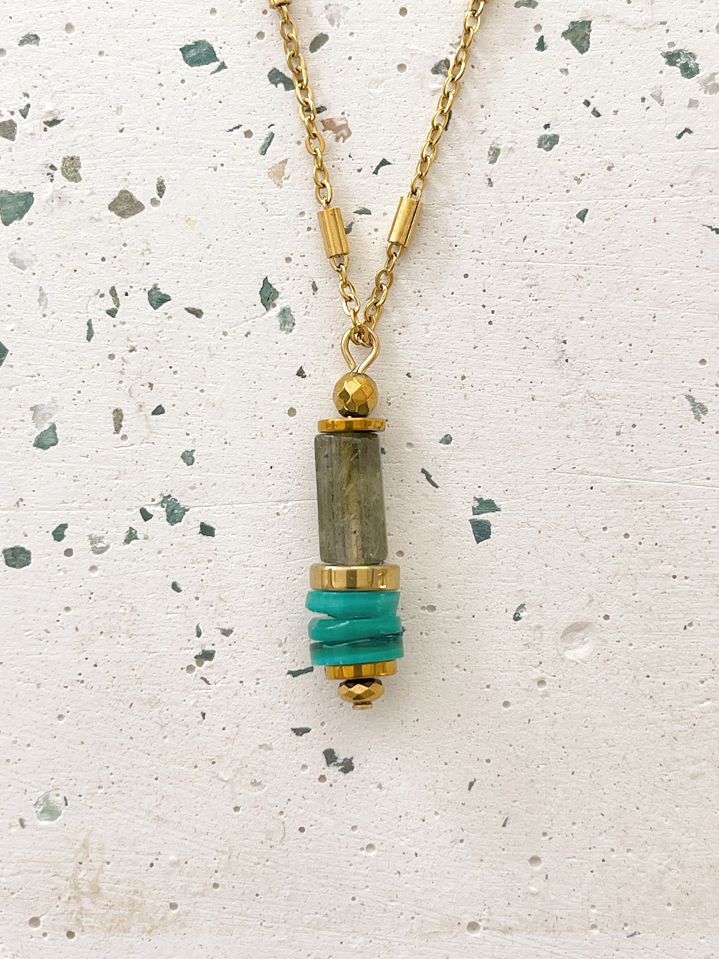 Collier LORETTE - Labradorite