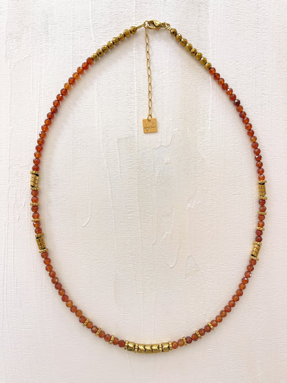 Collier TANGUY - Grenat