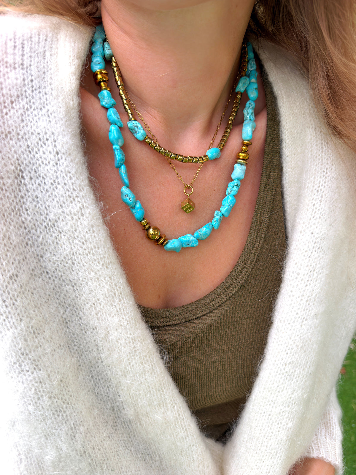 LOOK - VIDO, URIEL turquoise, VALÈRE