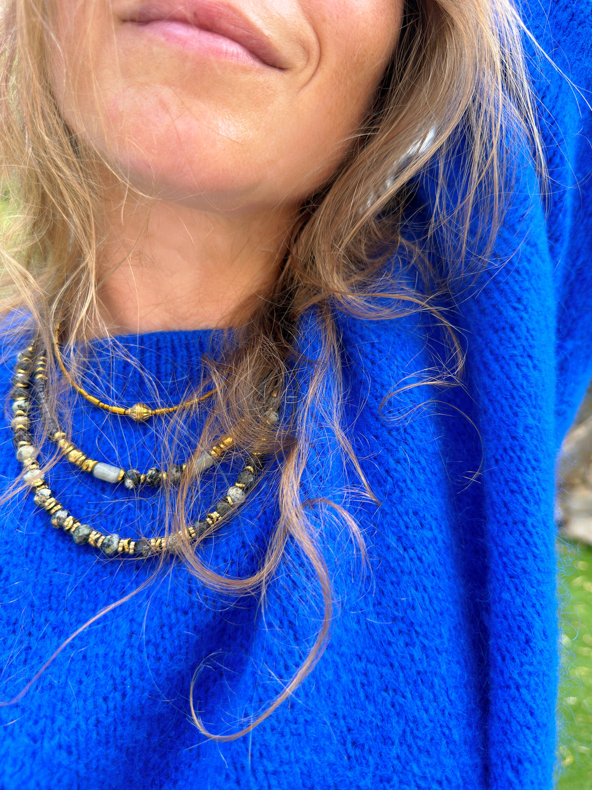 LOOK - TOINETTE, VIANNEY nuit, VINICIO turquoise africaine noire