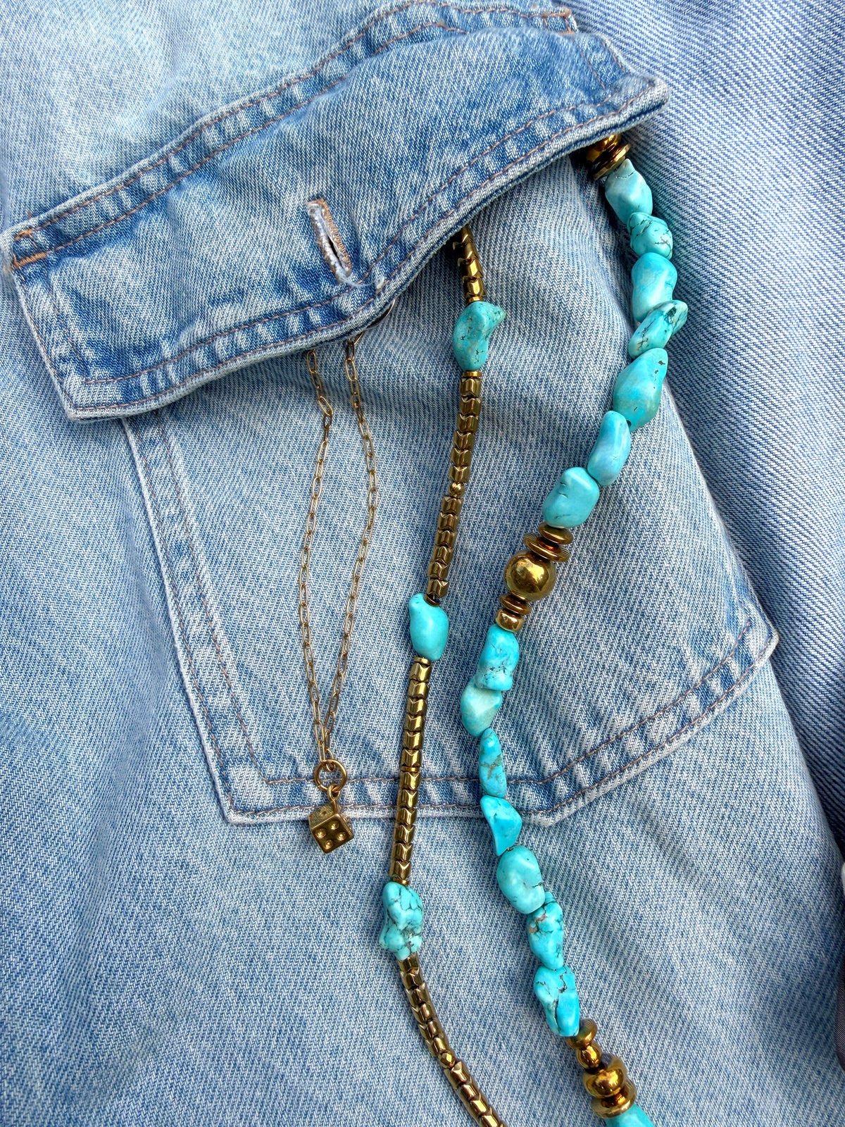 LOOK - VIDO, URIEL turquoise, VALÈRE