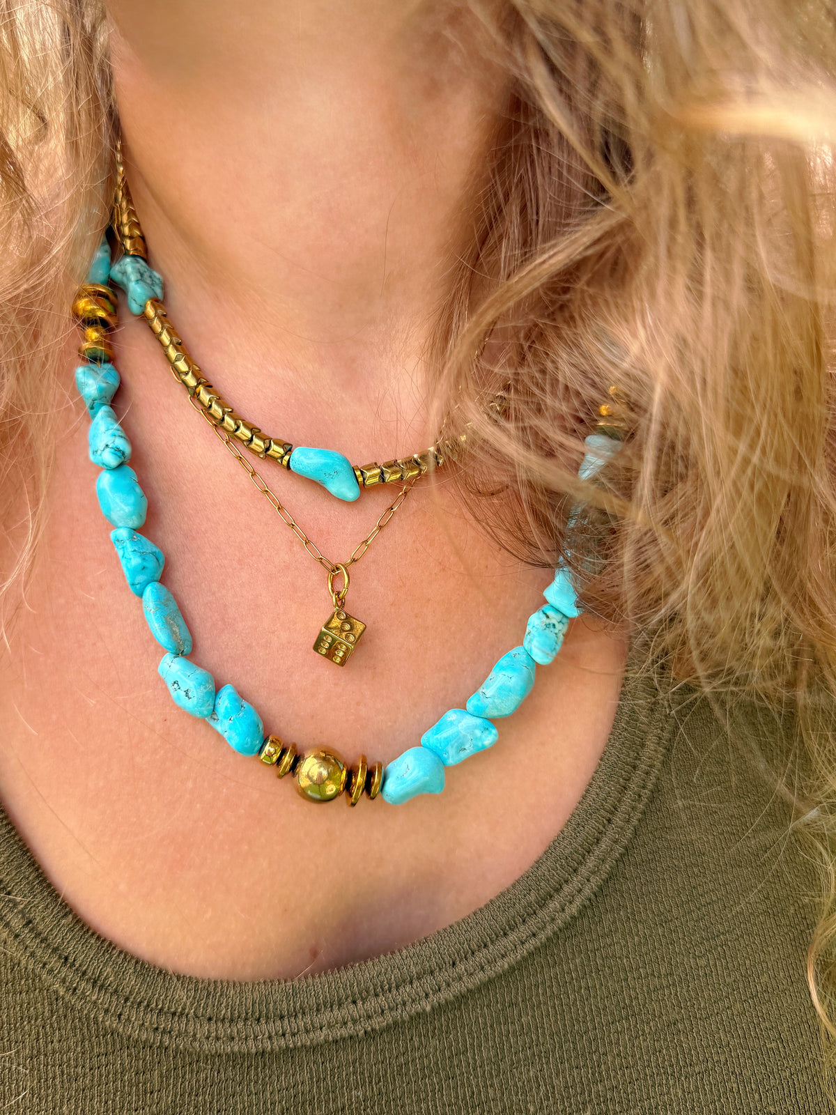 LOOK - VIDO, URIEL turquoise, VALÈRE