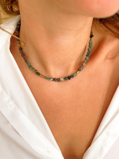 Collier TITO - Agate indienne