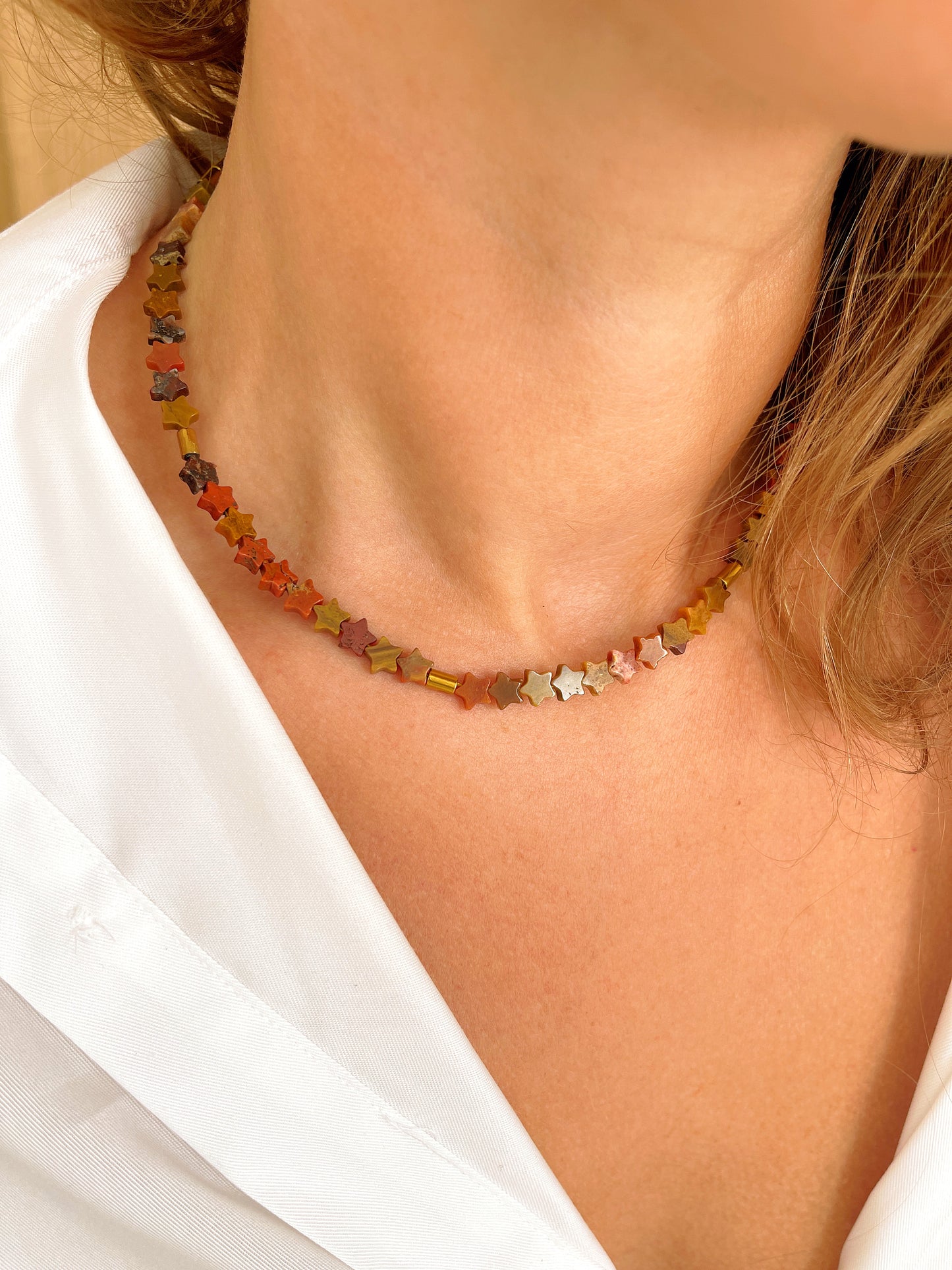 Collier TITO - Mokaïte