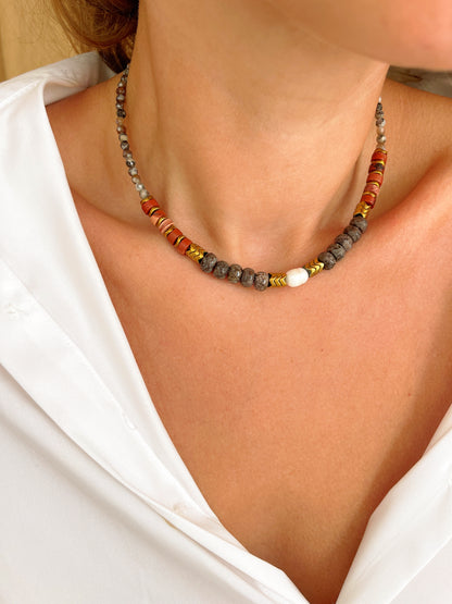 Collier OCTAVE - Agate