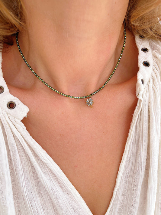 Collier PATTY - green
