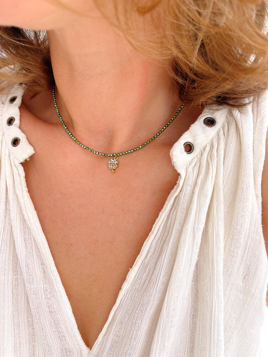 Collier PATTY - green