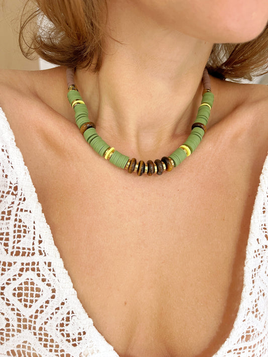 Collier MARCEL - green