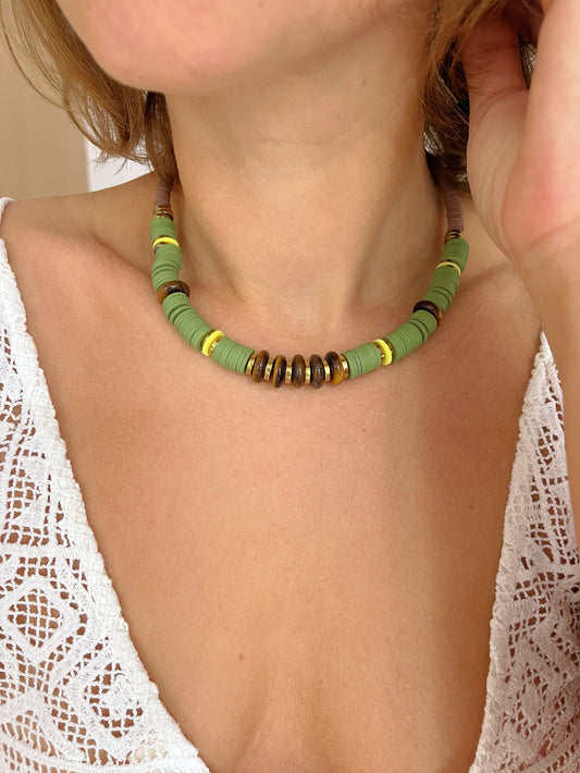 Collier MARCEL - green