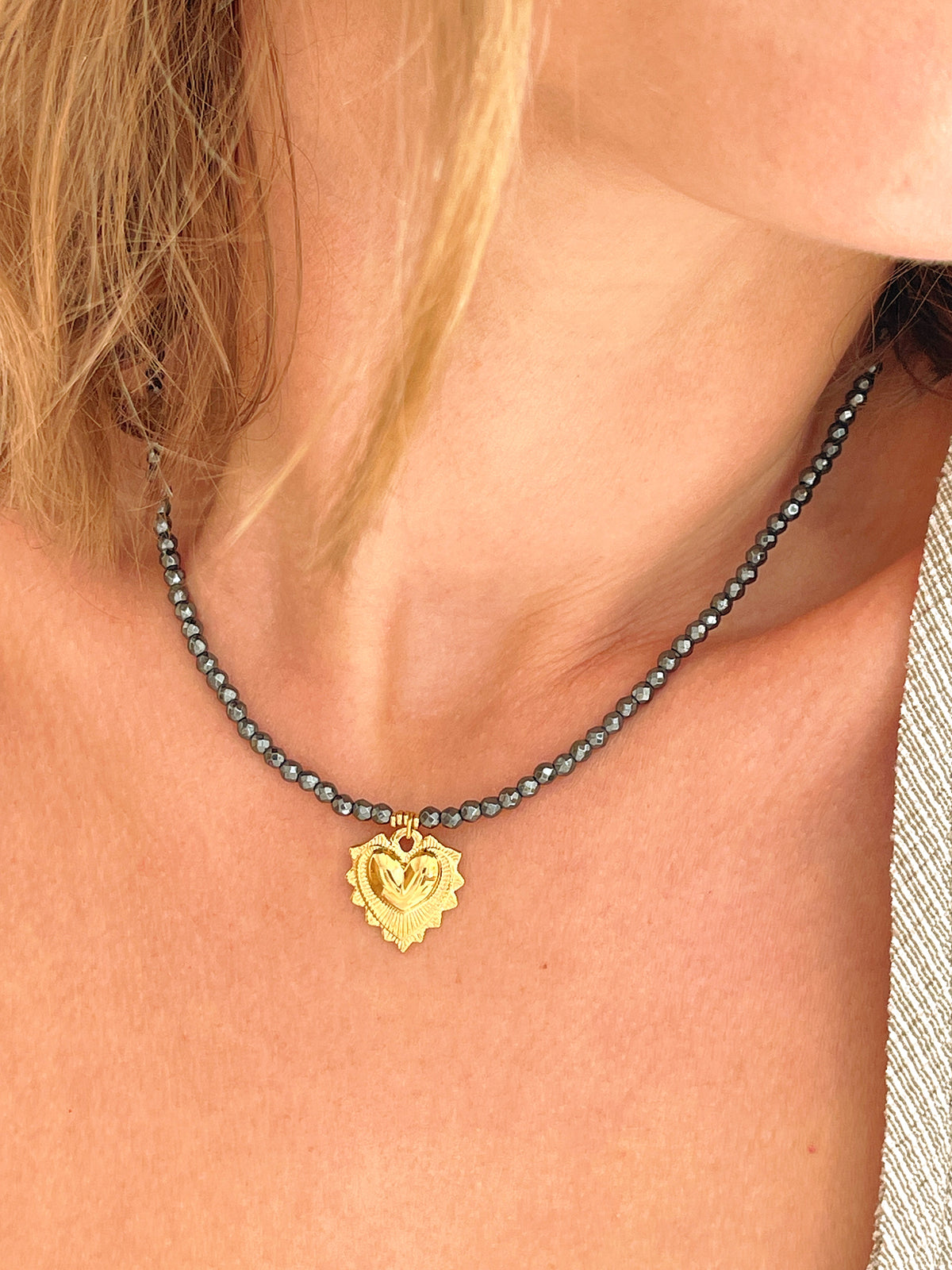 Collier SUZON - Anthracite