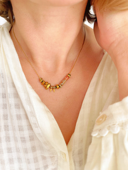 Collier MARGOT - agate