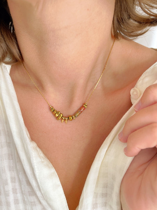 Collier MARGOT - agate